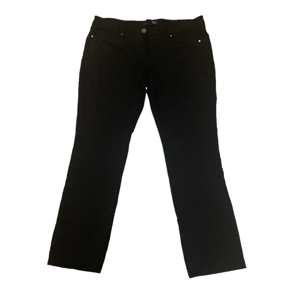 White House Black Market Women’s Black Slim Leg Dress Pants Size 8S Casual Work